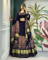 Wow Pure Gaji Silk Bandhej Printed Designer Lehenga Choli Wholesale Shop In Surat